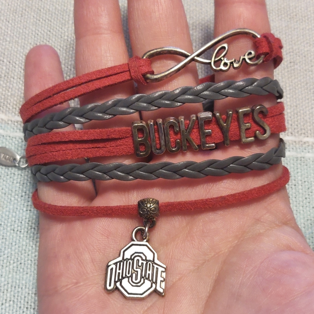Ohio State Buckeyes Bracelet